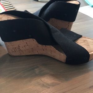 Lucky Brand Cork Wedge